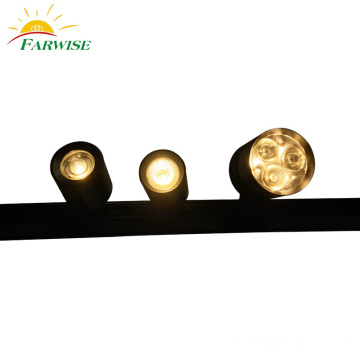 Mini LED Track Spotlight Used in Jewelry Counter
